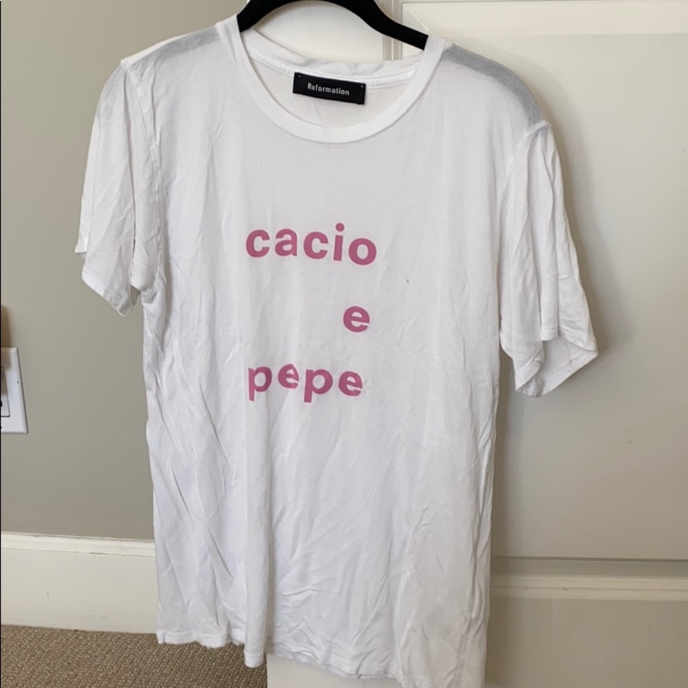 Reformation t shirt